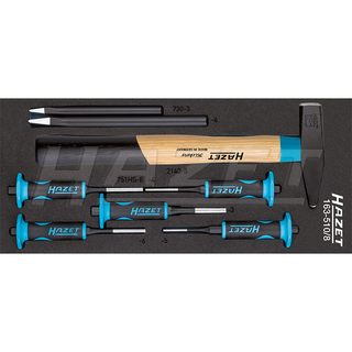 Hazet 163-510/8 Drift Pin Set, 8 Pieces
