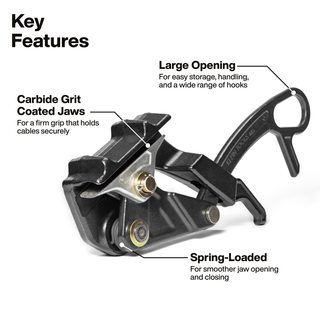 Klein Tools 1649928 Tree Wire Grip, 0.870 to 1.610-Inch