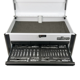 Wiha Tools Bench Top Tool Chest Kit - 147 Pieces