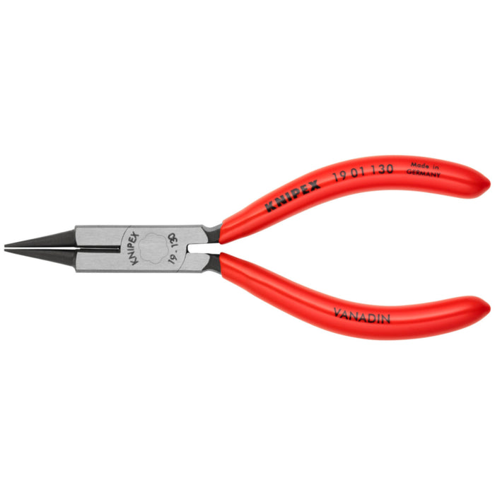 Knipex 19 01 130 Round Nose Jewelers Pliers, 5.2 Inch