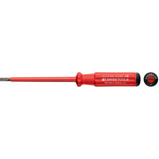 PB Swiss Tools PB 5100.4-125/5,5 Classic VDE Screwdriver, Slotted, Size 4