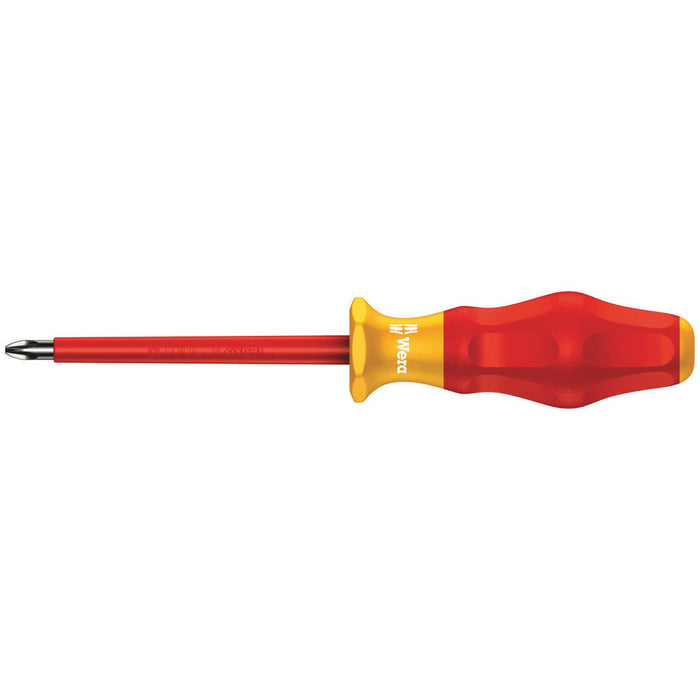 Wera 1165 i PZ VDE Insulated screwdriver for Pozidriv screws, PZ 0 x 80 mm