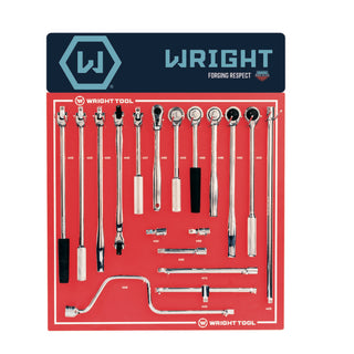 Wright Tool D946 17 Piece 1/2" Drive Handles And Attachments
