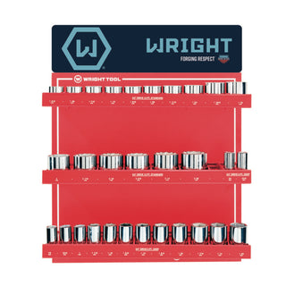 Wright Tool D950 3/4" Drive  12 Point Standard and Deep Sockets