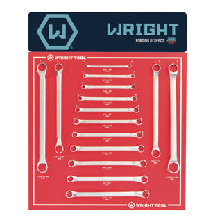 Wright Tool D942 Fractional 12-Point Double Box End Wrenches