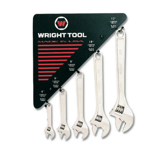 Wright Tool D975 Adjustable Wrenches Set 30 Piece