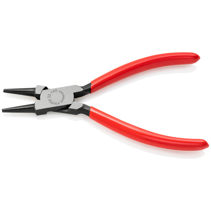Knipex 22 01 160 Round Nose Pliers, 6 1/4"