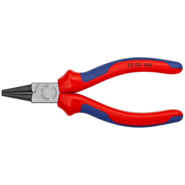 Knipex 22 02 140 Round Nose Pliers-Comfort Grip