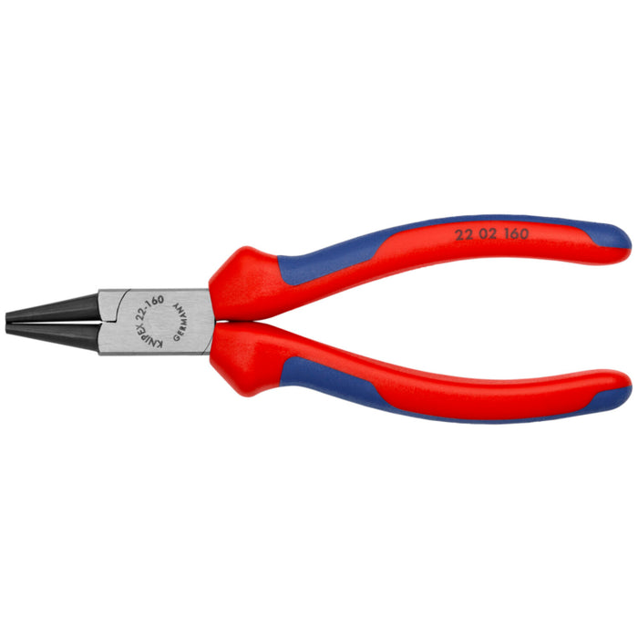 Knipex 22 02 160 Round Nose Pliers 6 1/4" with soft handle