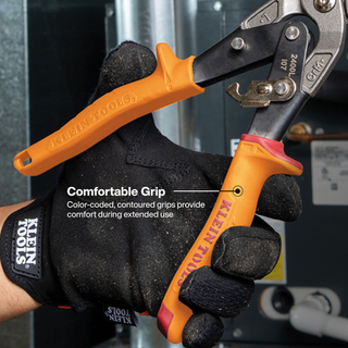 Klein Tools 2403RL Offset Aviation Snips, 2-Pack