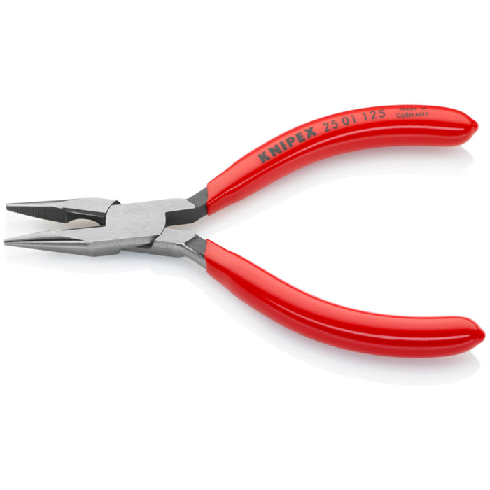 Knipex 25 01 125 Long Nose Pliers with Cutter, 5 Inch