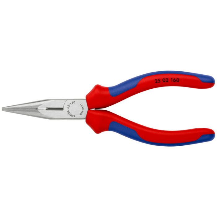 Knipex 25 02 160 SBA Long Nose Pliers with Cutter 6-1/4-Inch