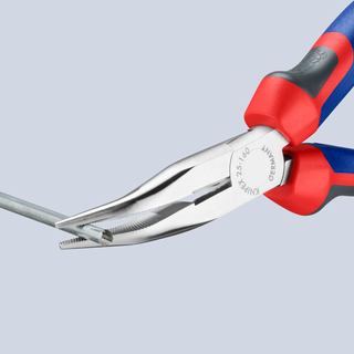Knipex 25 25 160 KnipeXtend Long Nose 45° Angled Pliers with Cutter, 6 1/4"