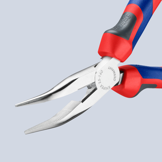 Knipex 25 25 160 KnipeXtend Long Nose 45° Angled Pliers with Cutter, 6 1/4"