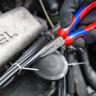 Knipex 26 12 200 KnipeXtend Long Nose Pliers with Cutter, 8"