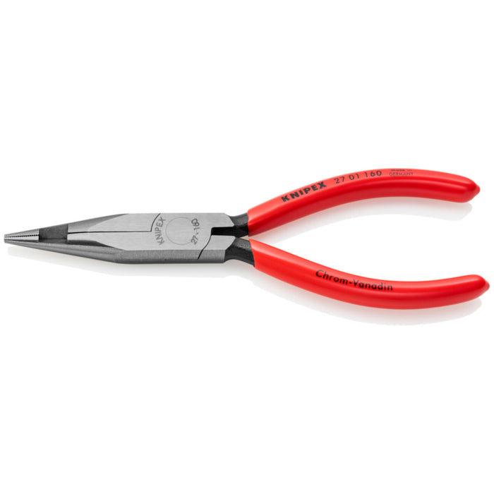 Knipex 27 01 160 Long Nose Ignition Cutting Pliers, 6.25 Inch