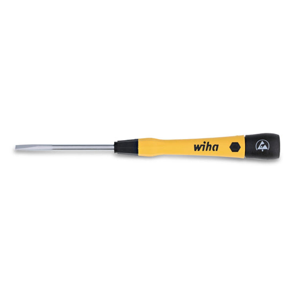 Wiha Tools 27281 ESD Safe PicoFinish Precision Screwdriver - Slotted 4 ...