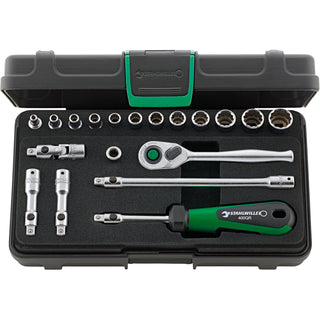 Stahlwille 96015208 Socket set 1/4" - 19 Pieces