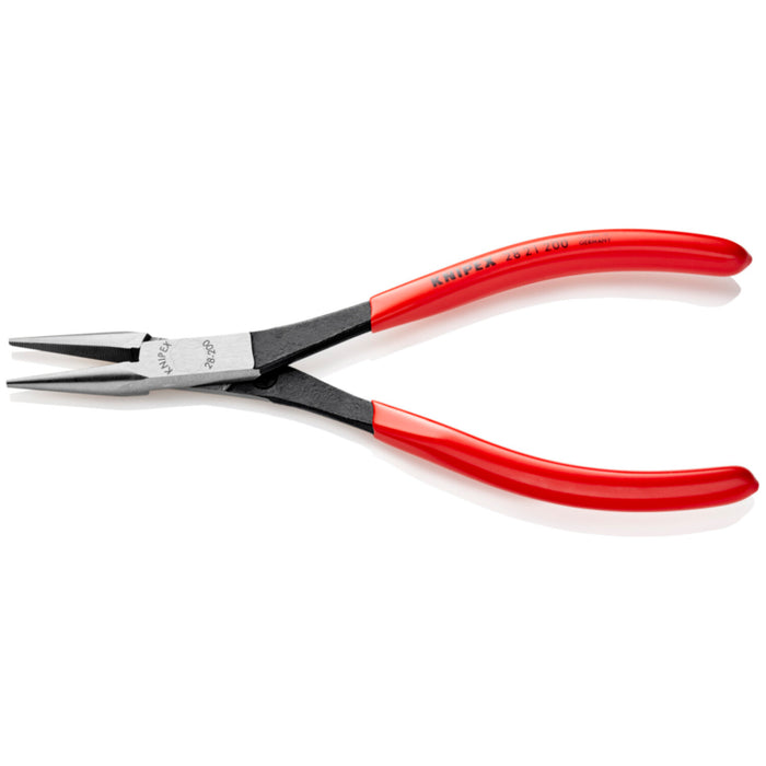Knipex 28 21 200 Long Reach Needle Nose Pliers with half-round jaws