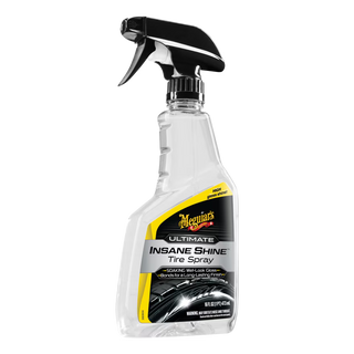 Meguiar's G250816 Ultimate Insane Shine Tire Spray - Premium Tire Dressing with a Lasting High Gloss