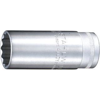 Stahlwille 02020013 46 Extra Deep 3/8" 12-pt Socket, 13 mm