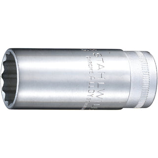 Stahlwille 02420016 46a Extra Deep 3/8" 12-pt Socket, 1/4"