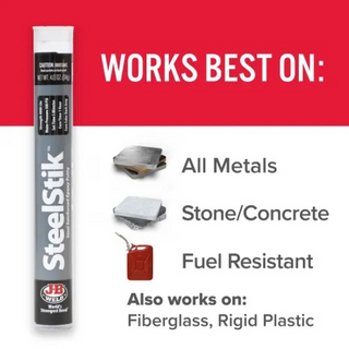 J-B Weld 8268U SteelStik Epoxy Putty, 4 oz.