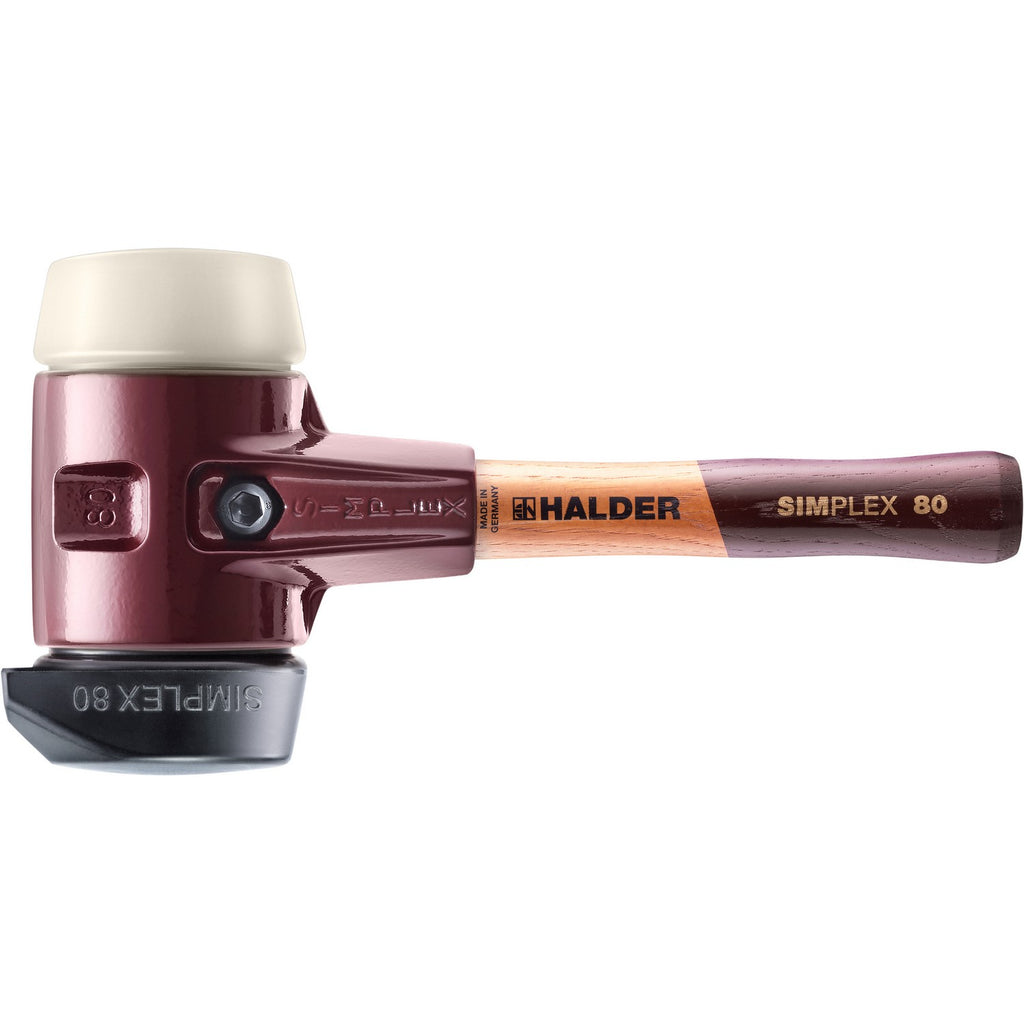 Halder 3028.282 Simplex Mallet with Nylon and STAND-UP Black Rubber In ...
