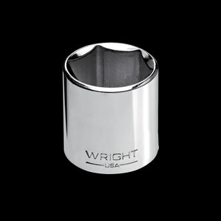 Wright Tool 3012 6 Point Chrome Socket.