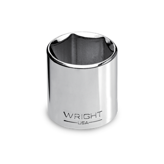 Wright Tool 2011 1/4" Drive 6 Point Standard Socket - 11/32"