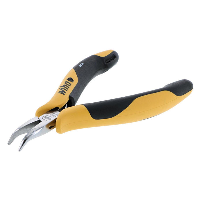 Wiha 32744 Chain Bent Nose 45 Degree ESD Safe Pliers