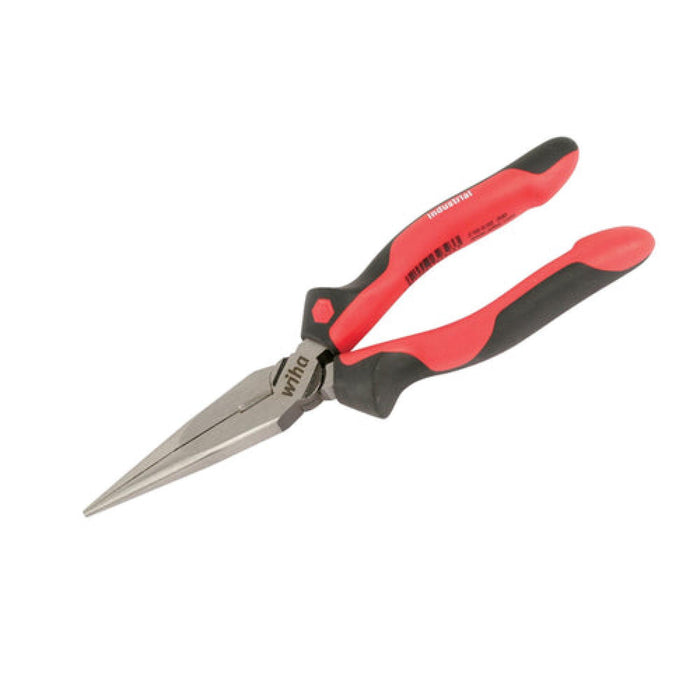 Wiha 30913 Industrial SoftGrip Long Nose Pliers 8 Inch