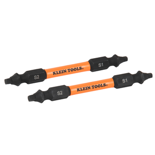 Klein Tools 32494HD Replacement Bits, ProFlex #1 Square and #2 Square