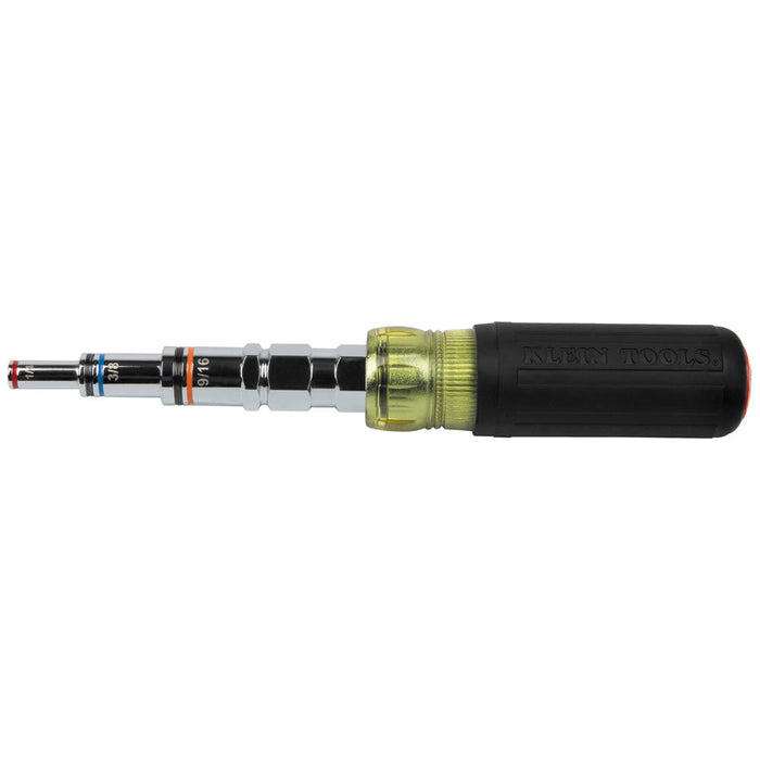 Klein Tools 32809MAG 9-in-1 Pass Through SAE Magnetic Multi-Nut Driver