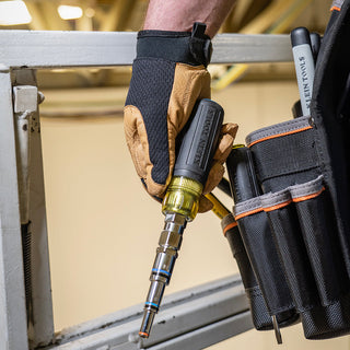 Klein Tools 32809MAGM 11-in-1 Pass-Through Magnetic Multi-Nut Driver, Metric