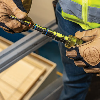 Klein Tools 32809MAGM 11-in-1 Pass-Through Magnetic Multi-Nut Driver, Metric