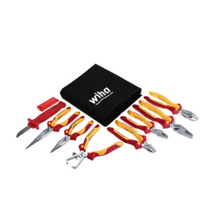 Wiha Tools 32889 8 Piece Insulated Pliers and Cutters Set