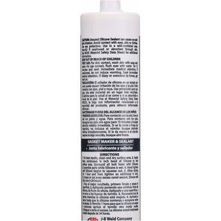 J-B Weld 32929 Ultimate Black Gasket Maker & Sealant, 9.5 oz.