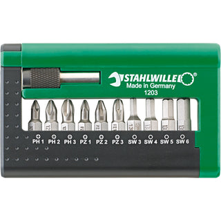 Stahlwille 96080115 1203 Bit-Set For Power Tools