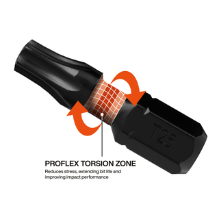 Klein Tools 33510S Slim ProFlex Impact-Rated Security Bit Set, 23 Pc.