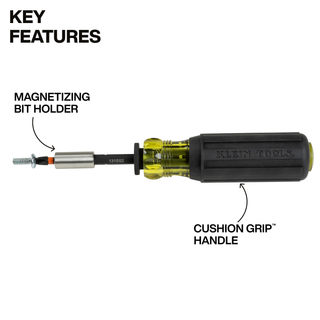 Klein Tools 33806 ProFlex Impact Driver Bit and Socket Set, SAE, 43 Pc.