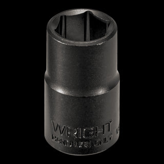 Wright Tool 34148 1/2" Drive 12 Point Standard Socket, 1-1/2"