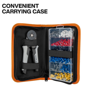 Klein Tools 34061 Ratcheting Ferrule Hex Crimper Set