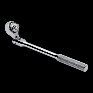Wright Tool 3427 Flex Head Ratchet with Knurled Steel Grip