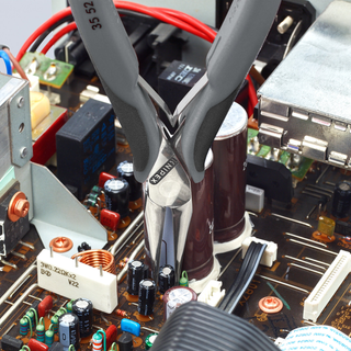 Knipex 35 52 145 ESD 5 3/4" Electronics Pliers-Flat Tips, ESD Handles