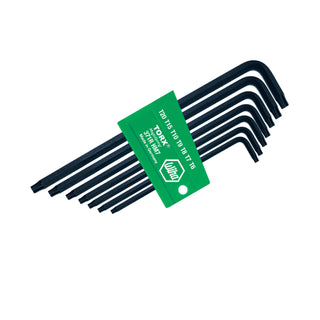 Wiha Tools 37190 Long Arm MagicSpring TORX® L-Key Set, 7 Piece