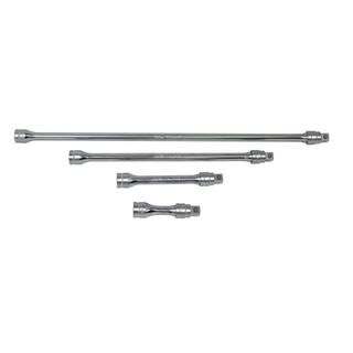 Ko-ken 3760LZ/4  3/8 Sq. Dr. Locking Z-series Extension Bar 4-piece Set