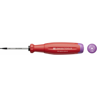 PB Swiss PB 38205.0,89-40 SwissGrip Evo screwdr. for hex.sock.scr. - 0.89 mm