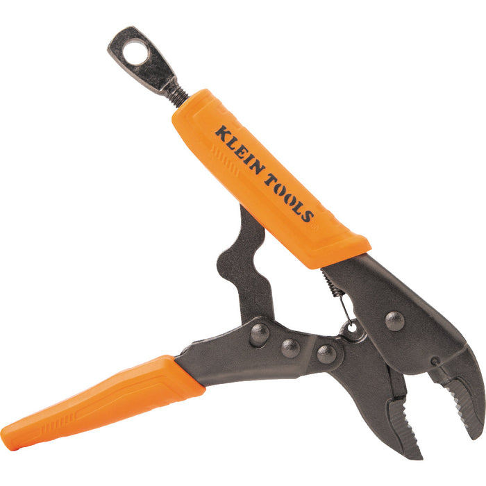 Klein Tools 38660 Curved Jaw Locking Pliers Set, 7-Inch and 10-Inch, 2 Pc.