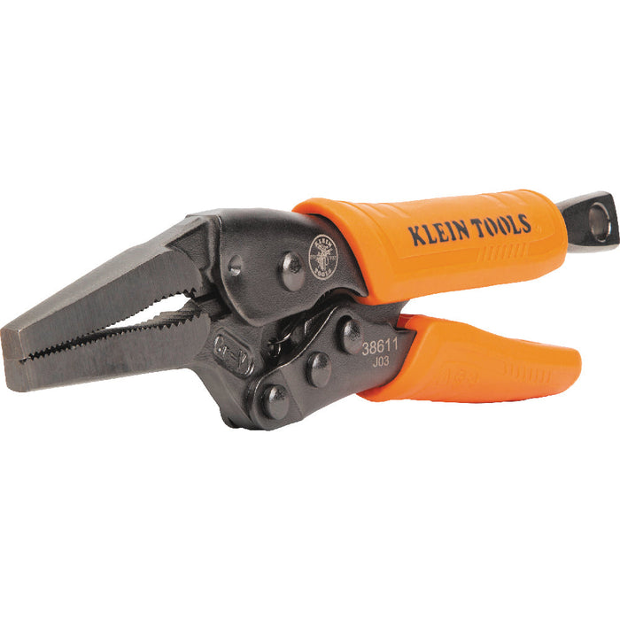 Klein Tools 38611 Long Nose Locking Pliers, 6-Inch